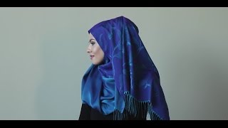 Tesettüre Uygun Şal Bağlama Modelleri Nasıl Yapılır Shawl Tutorial [upl. by Alyhc]