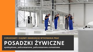 Posadzka przemysłowa w tym posadzki żywiczne epoksydowe poliuretanowe poliuretanowo cementowe Łódź [upl. by Dietrich]