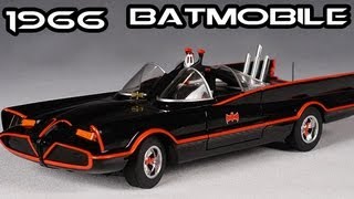 Batman Classics 1966 BATMOBILE Review [upl. by Elleinad]