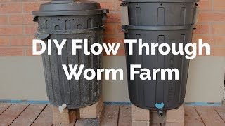 DIY Flow Through Worm Farm [upl. by Dunstan889]