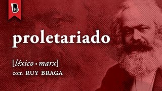 O que é o PROLETARIADO  LéxicoMarx com Ruy Braga [upl. by Coyle]