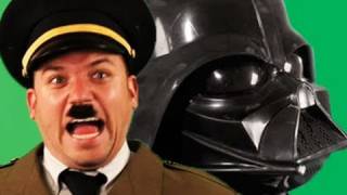 Darth Vader vs Hitler Epic Rap Battles of History [upl. by Ecela]