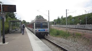 Paris Z6400 UEPY  Neuville Université Ligne L Transilien [upl. by Kosel]