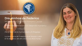 Premios de la Dra Ainhoa de Federico por Volver a Ver Claro y más [upl. by Annek403]