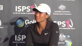 Cheyenne Woods Tuesday Press Conference 2015 Womens Australian Open [upl. by Hun429]