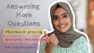 Placement at TISS  PG Dissertation  Answering questions  Malayalam  Eng Sub [upl. by Lesiram583]