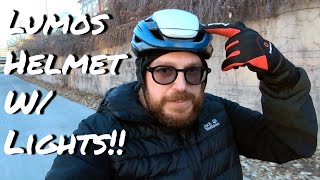 Ride and Review Lumos Ultra Smart Helmet [upl. by Noelyn]