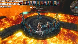 11 MONKS vs GRYM The Forge Protector BG3 Modded Honor Mode [upl. by Oderfigis]