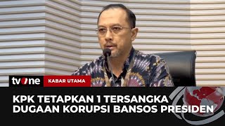 Korupsi Bantuan Sosial Presiden Tersangka Mengurangi Kualitas Barang yang Akan Disalurkan  tvOne [upl. by Langer]