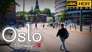 👣Walk with Me in Oslo  City Center  4K HDR  June 2024👣 [upl. by Celie]