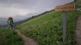 Turn Left  VAUDE Choose your Line  An Interactive Mountain Bike Ride [upl. by Ulani]