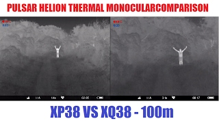 PULSAR HELION XP38 amp XQ38 THERMAL MONOCULAR COMPARISON [upl. by Hax]