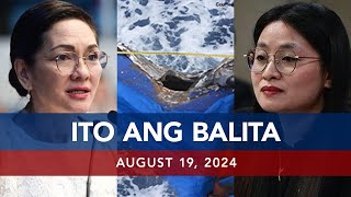 UNTV Ito Ang Balita  August 19 2024 [upl. by Callie161]