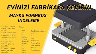 Evinizi Fabrikaya Çevirin Mayku formbox inceleme [upl. by Aikahc]