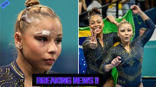 Brazilian Gymnast Flavia Saraiva Competes With Black Eye After Scary Fall [upl. by Hearn]