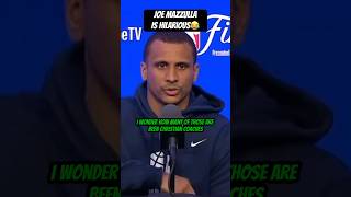 Joe Mazzulla is wild 😂😂 NBA basketball funny shorts reels [upl. by Arv]