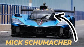 ALPINE reveal 2024 HYPERCAR Drivers MICK SCHUMACHER joins the WEC [upl. by Neila]