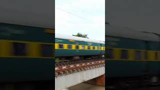 Anand Vihar Garib Rath Express train 130 ki speed shots [upl. by Zinn]