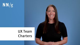 UX Team Charters [upl. by Cir]