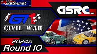 GSRCinc Tuesday Night Motorsport 2024A Rd10  GT1 Civil War [upl. by Okimuk]