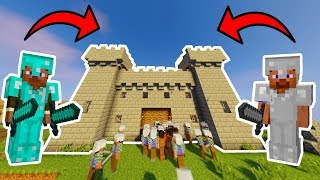 Minecraft FORTRESS INVASION 3 BATTLES • Minecraft War Mod [upl. by Nel]