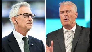 Lee Andersons hilarious oneword response as Gary Lineker to leave BBCs Match of the Day [upl. by Sirap185]