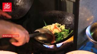 Bangkok Street Food  Glass Noodles And Chicken With Sukiyaki Sauce  Yaowarat Chinatown  Thai Food [upl. by Dulcinea]