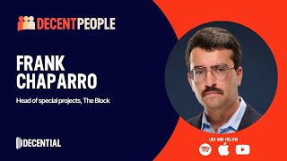 A tour of the crypto media landscape with The Blocks Frank Chaparro [upl. by Ricki496]