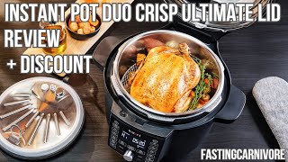 INSTANT POT DUO CRISP ULTIMATE LID REVIEW [upl. by Engracia435]