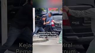 Kejadian Oknum Polisi Dan Dept Coll SC di Palembang ngeshortsbareng palembangnian mangdayat [upl. by Ayotas]