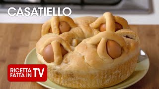 CASATIELLO NAPOLETANO di Benedetta Rossi  Ricetta TV Fatto in Casa per Voi [upl. by Bryna]