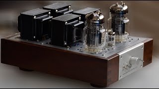 fluxion AV7B introducing a dual mono 6C33CB SE Triode tube amplifier [upl. by Dlnaod]