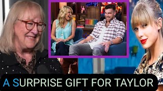 Travis Kelces Mother Visits Taylor Swift with an Abundance of Gifts for Loving Her Son [upl. by Buddy]