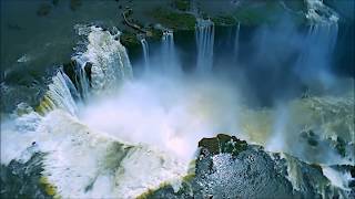 Cataratas Iguaçu Brasil HD Argentina Foz Iguazu Waterfalls [upl. by Fairlie]