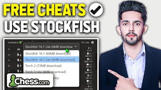 How to use Stockfish on Chesscom FREE CHEATS 2024 Updated Way [upl. by Gasser]