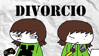 DIVORCIO en mi canal Animaciones 🎨 vs Gameplays 🎮 [upl. by Leeland684]