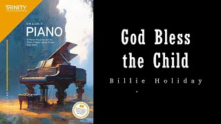 God Bless the Child by Billie Holiday amp Arthur Herzog Jr  Trinity Grade 1 piano exam pieces [upl. by Hanyaz503]