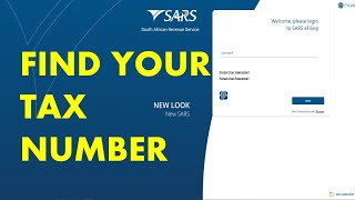 How to find your SARS tax number easiest method online [upl. by Eissert]