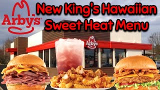 Arbys New Kings Hawaiian Sweet Heat Menu Review [upl. by Larentia188]