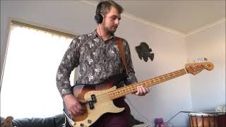 The Unguarded Moment Live  The Church Bass Cover [upl. by Elay]