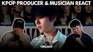 Musicians react amp analyze ♡ SKZ  Twilight [upl. by Ahsas303]