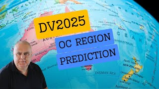 DV Lottery Greencard  DV2025 OC region prediction for safe number range [upl. by Audra]