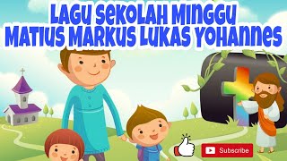 Lagu Karaoke  Matius Markus Lukas Yohanes  Perjanjian Baru [upl. by Yenruoc]