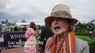 Listen to Gai Waterhouse after Tremonti won at Flemington [upl. by Esilanna]