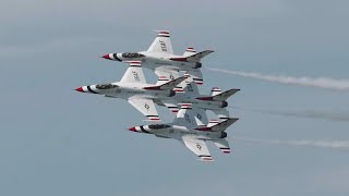 Air Force Thunderbirds  Fast amp Low  Cleveland National Air Show 2023 [upl. by Adnwahsal918]