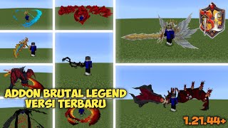 UPDATE  SENJATA SENJATA BRUTAL LEGEND MCPE versi terbaru 12144 [upl. by Anyahc]