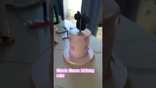 minniemouse cake food [upl. by Dennet]