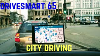 City driving Garmin Drivesmart 65 [upl. by Ahrendt]