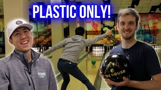 HOUSE BALL Bowling CHALLENGE With PBA Pros [upl. by Elstan]