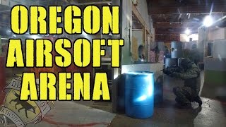 DesertFox Airsoft Oregon Airsoft Arena Tour Field and 3 Indoor Shooting Ranges [upl. by Limaj]